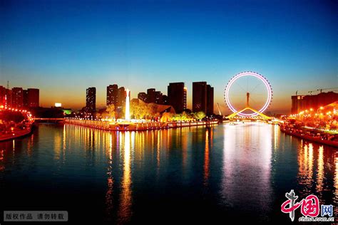 Beautiful night scenery of Tianjin - China.org.cn