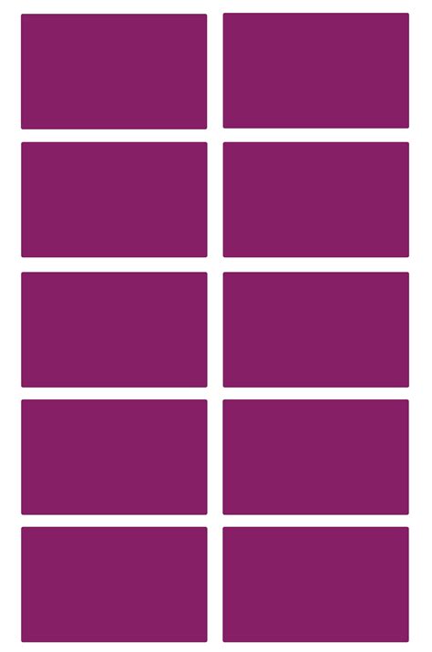 Royal Green Storage Bin Labels for Home, Office, and School 2" x 1.2" in Purple, 500-Pack ...