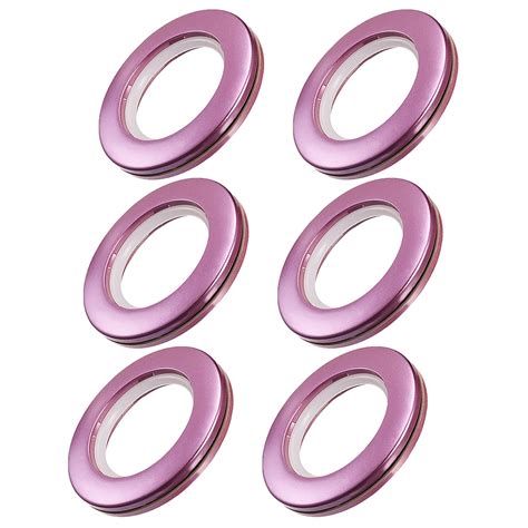 Curtain Grommets Plastic 1.5 Inch Inner Dia Purple 6 Pcs - Walmart.com