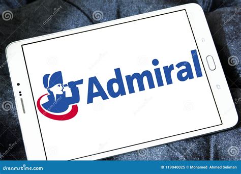 Admiral Insurance Company Logo Editorial Image - Image of mobile ...