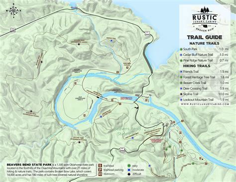 Best Hiking in Broken Bow & Beavers Bend | Trail Map & Guide