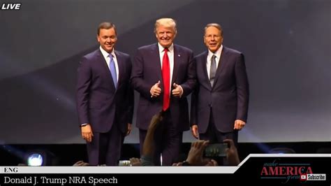 Trump Is The First President Since Ronald Reagan To Join NRA For Annual ...