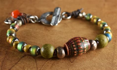 Retro Mood Bead Bracelet on Sale | Chrysalis Tribal Jewelry