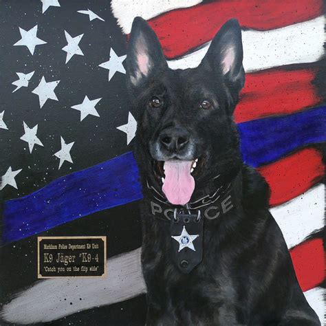 Completed K9 Heroes - THE K9 HERO PORTRAIT PROJECT a 501(c)3 Non Profit Organization