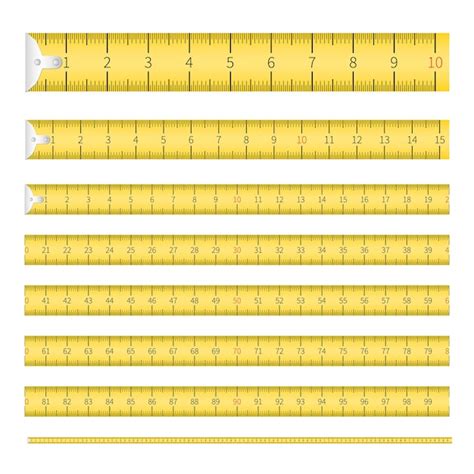 Printable Measuring Tape Inches