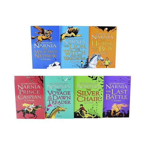 The Chronicles of Narnia 7 Books By C.S. Lewis - Ages 7-9 - Paperback | St Stephens Books