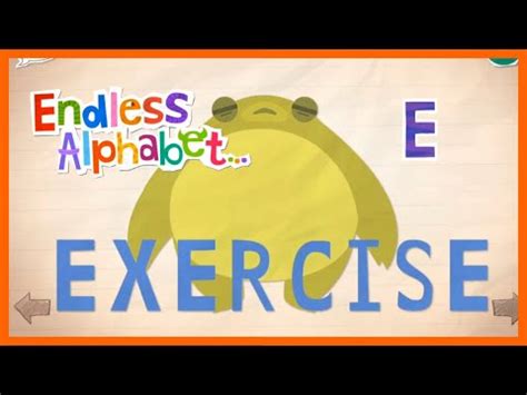 Endless Alphabet - Letter E | Kids Learn Alphabet | Educational Game for Children - YouTube (มี ...