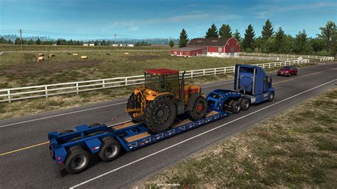 SCS Software's blog: American Truck Simulator: Lowboy Trailers