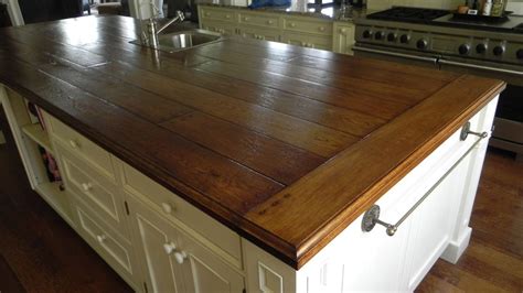 Legendary Hardwood Floors_Countertops_Hickory Plank Counter _ St Charles, IL | Wood countertops ...