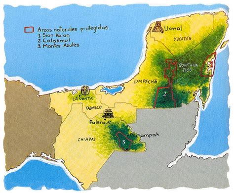 Lacandones: Ubicación Geográfica