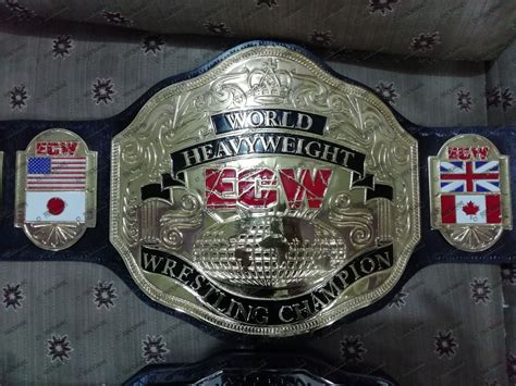 ECW World Heavyweight Wrestling Championship Belt