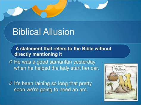 Allusion Definition Literary Term Example