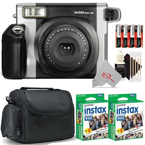 FUJIFILM INSTAX Wide 300 Instant Film Camera + 2 Pack Instax WIDE 2X10 ...