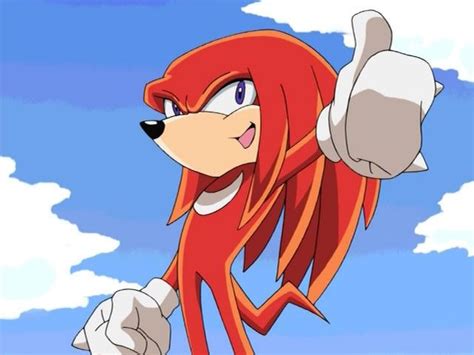 Knuckles the echidna (from Sonic X) Minecraft Skin