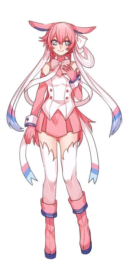 Pokémon - 700 Sylveon art by 片桐 (Pixiv) | Pokemon gijinka, Cute pokemon ...