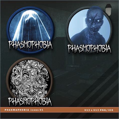 Phasmaphobia icons by BrokenNoah on DeviantArt