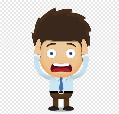 Free download | Cartoon Illustration, Cartoon screaming business people ...