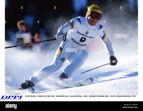 ALPINE SKIING - WORLD CUP 1988/1989 - ADELBODEN (SUI) - SLALOM SPECIAL ...