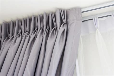 Pinch Pleat Curtains Singapore | Curtain Heading Designs