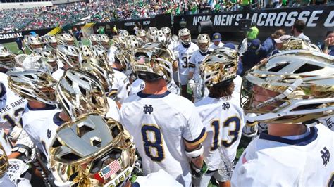 2024 NCAA Men's Lacrosse Championship: Notre Dame vs. Maryland Game Time, Channel, and TV ...