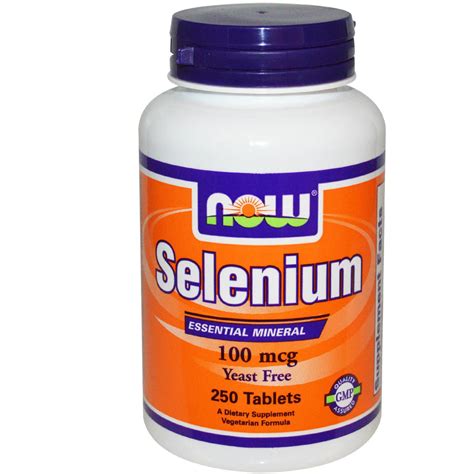 Now Foods Selenium Yeast Free Dietary Supplement Australia | Now Foods Selenium Essential ...