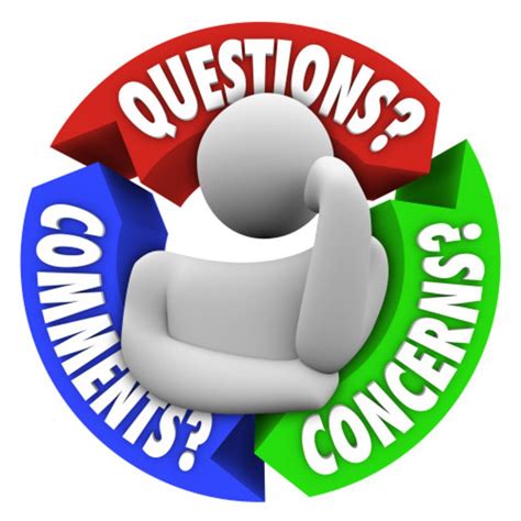 Questions Comments Concerns Clip Art free image download