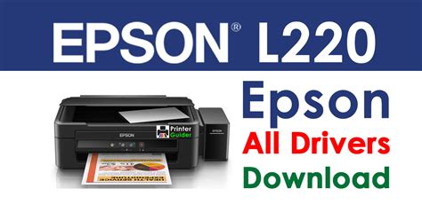 Epson EcoTank L220 Printer/Scanner Driver Free Download