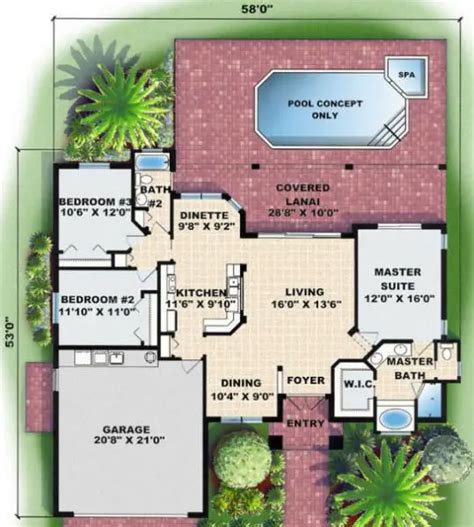 Blueprint House Sample Floor Plan