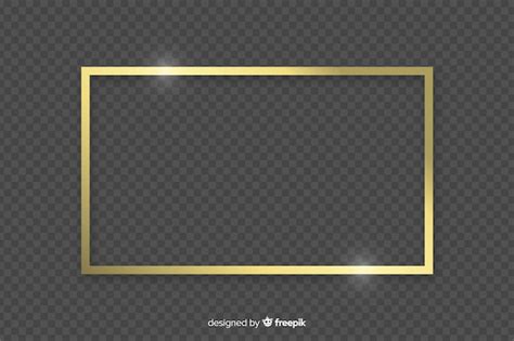 Vector Gold Frame Png | Webframes.org