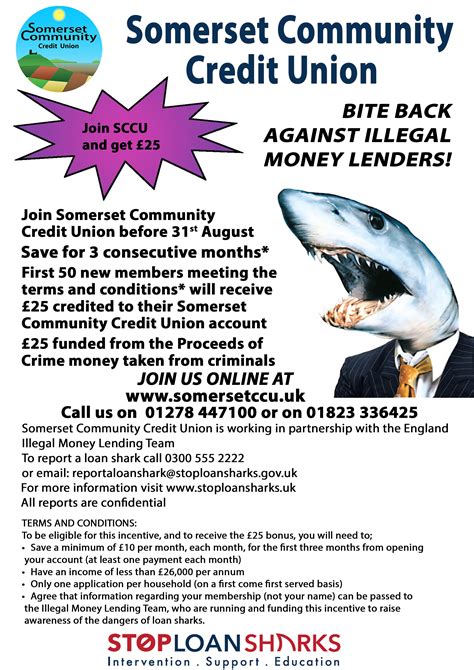 Loan Shark Campaign 2018 – Somerset Community Credit Union