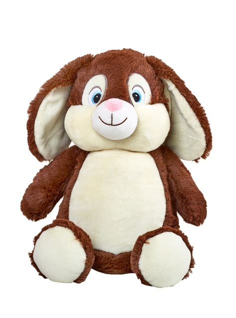 Fluffy Brown Bunny Cubbie Plush – JC Boutique