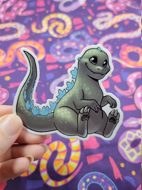 Godzilla Sticker - Etsy