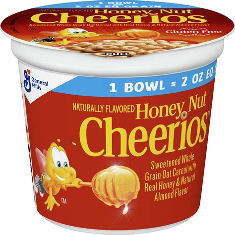 Honey Nut Cheerios™ Cereal Single Serve K12 2oz Eq Grain | General Mills Foodservice