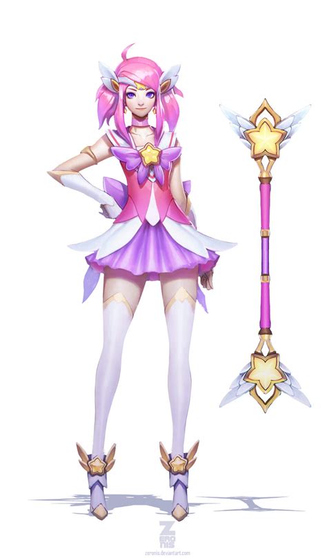 Star Guardian Lux Concept Art by Zeronis on DeviantArt