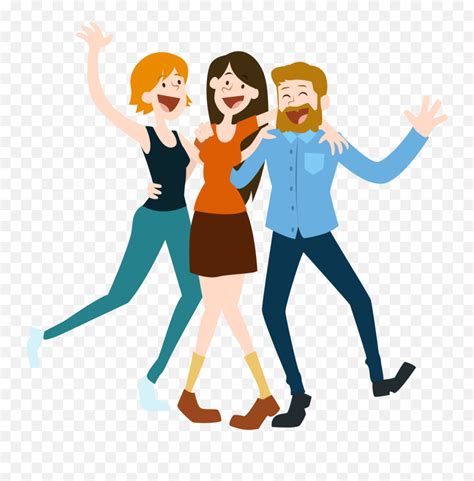 Enthusiastic People Clipart