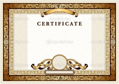 18 Certificate Frames Vector Images - Free Vector Certificate Frame, Certificate Frames Free ...