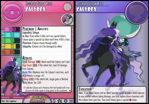 Calyrex (Shadow Rider) by PokemonCMG on DeviantArt