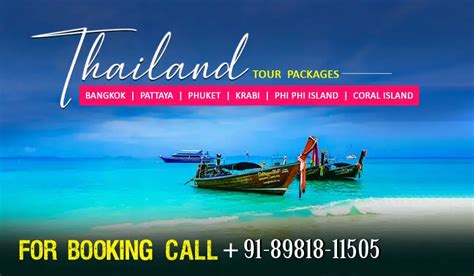 Bangkok Pattaya Package Tour from Kolkata, Bangkok Pattaya Phuket Krabi ...