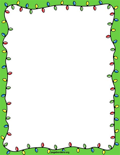 Free Christmas Borders For Microsoft Word - ClipArt Best