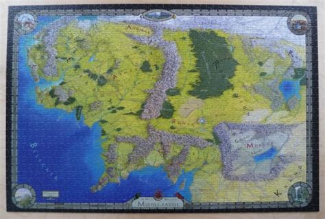 1500 Map of Middle-Earth - Jigsaw-Wiki