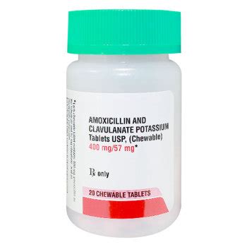 400/57mg Amoxicillin/Clavulanic Acid Tablets, 20ct. | Med-Vet International