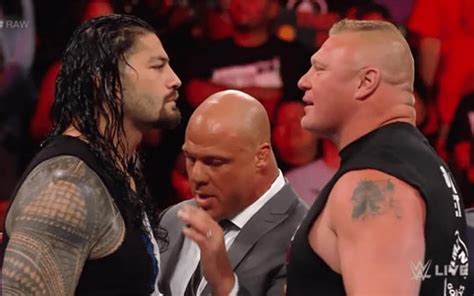 Roman Reigns Reveals What He'd Do If Brock Lesnar Shoots on Him at WrestleMania