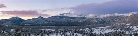 Ypsilon Mountain Mummy Range RMNP Winter Wonderland