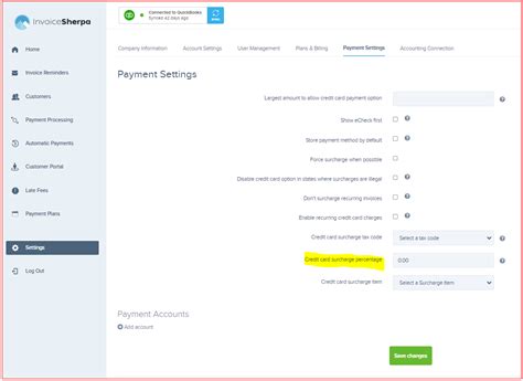 Transaction Fees - Invoice Sherpa Knowledge Base