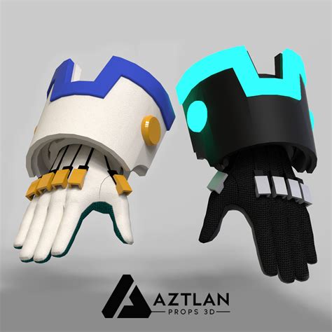 Archivo 3D Deku Air Force Gloves - MHA 🧤・Diseño de impresión en 3D para descargar・Cults