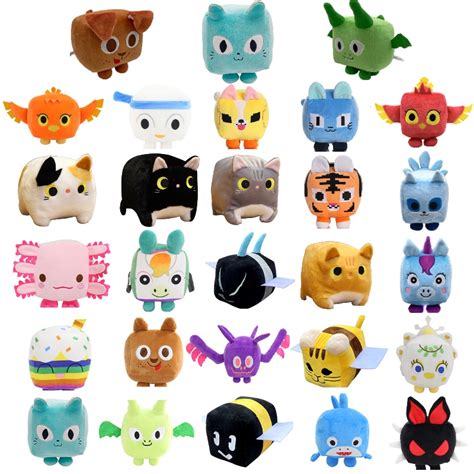 26cm Big Games Pet Simulator X Cat Plush Toy Roblox Cat Plush Cat Plushie Toy For Kids Girl Boy ...