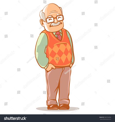 Grandpa Cartoon Face