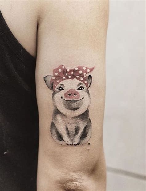 Pig Tattoo Designs