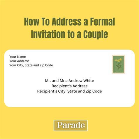 How To Address An Envelope (with Images Filled Out) - Parade