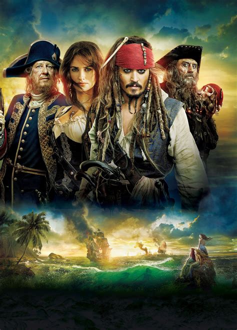 Walt Disney Posters - Pirates of the Caribbean: On Stranger Tides - Pirates of the Caribbean ...